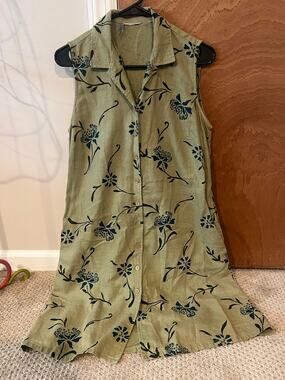 Vintage Floral Mini Dress